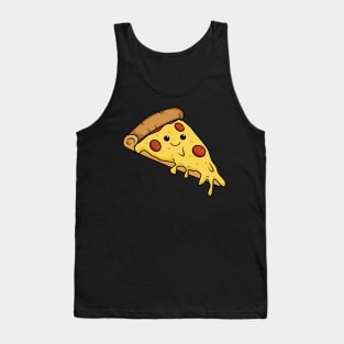 Cute Kawaii Pepperoni Pizza Tank Top